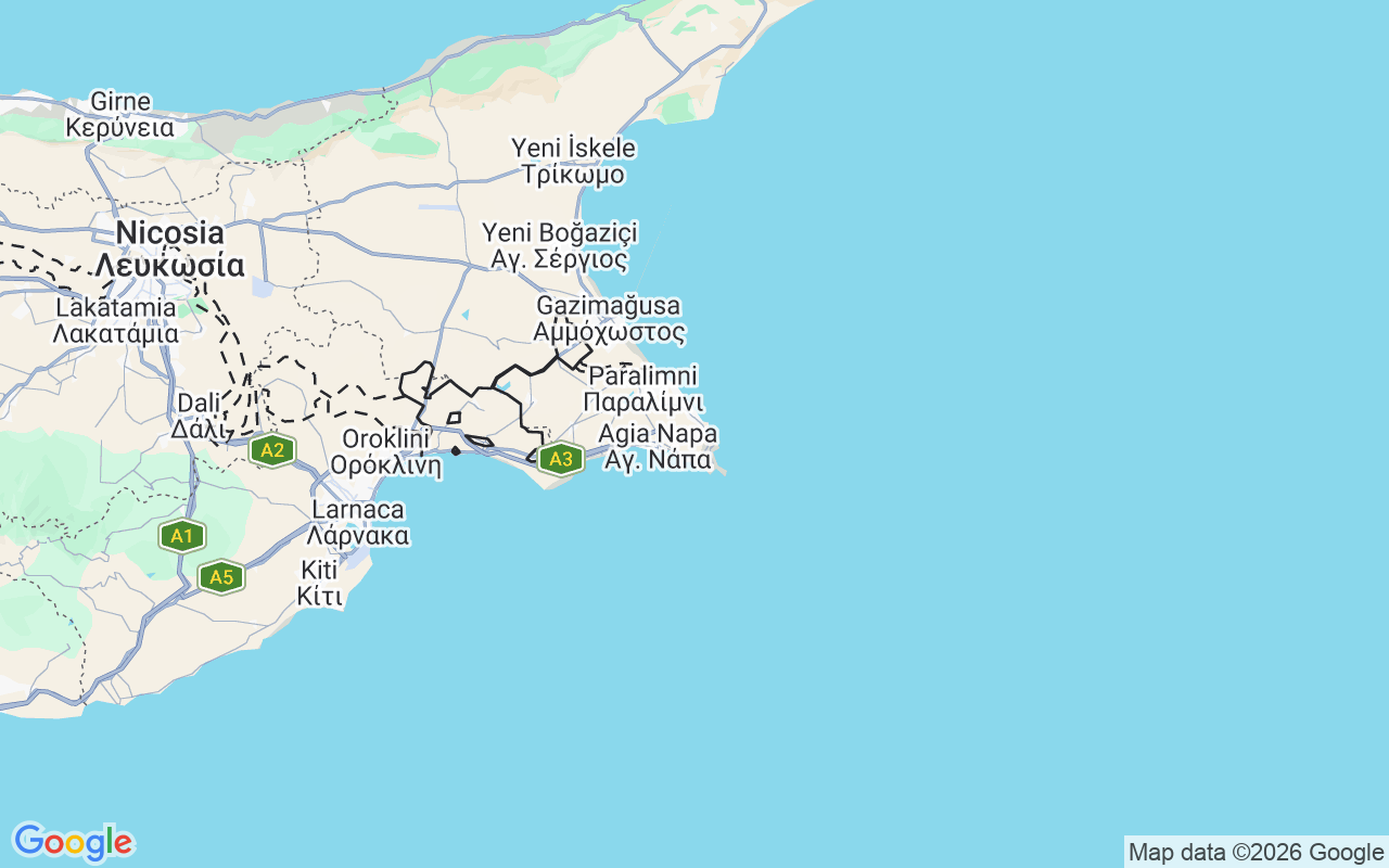 De locatie van Motorboot: Protaras, Cyprus, Protaras