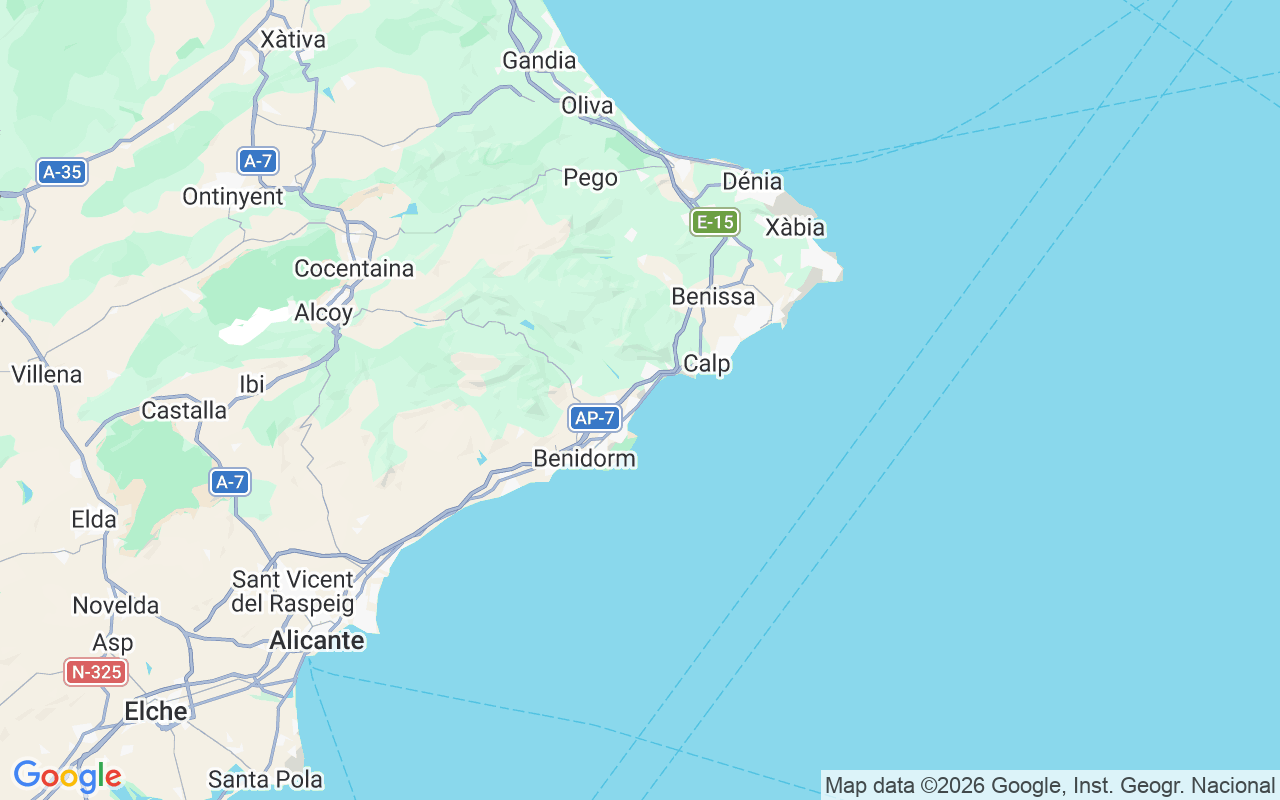 Liegeplatz Segelboot: C.n Altea, Altea