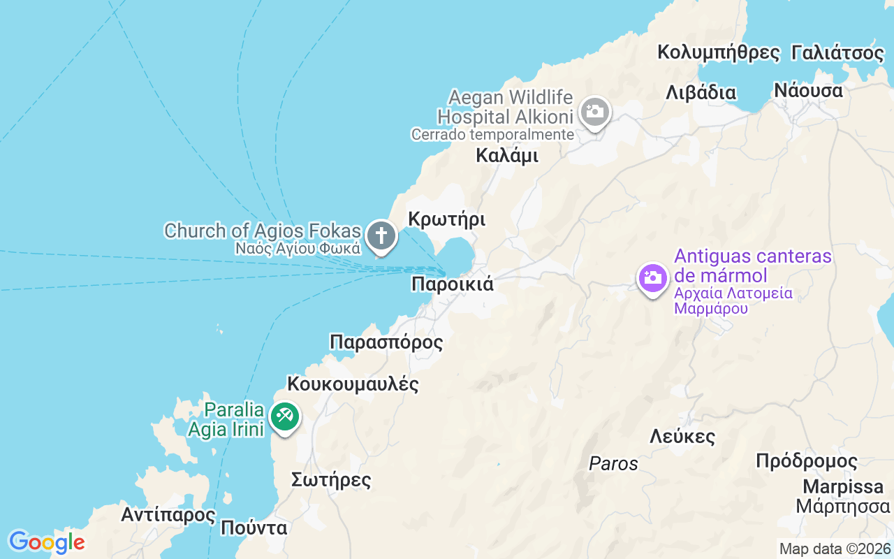 Ubicación Goleta: Port Paroikia, Paros 844 00