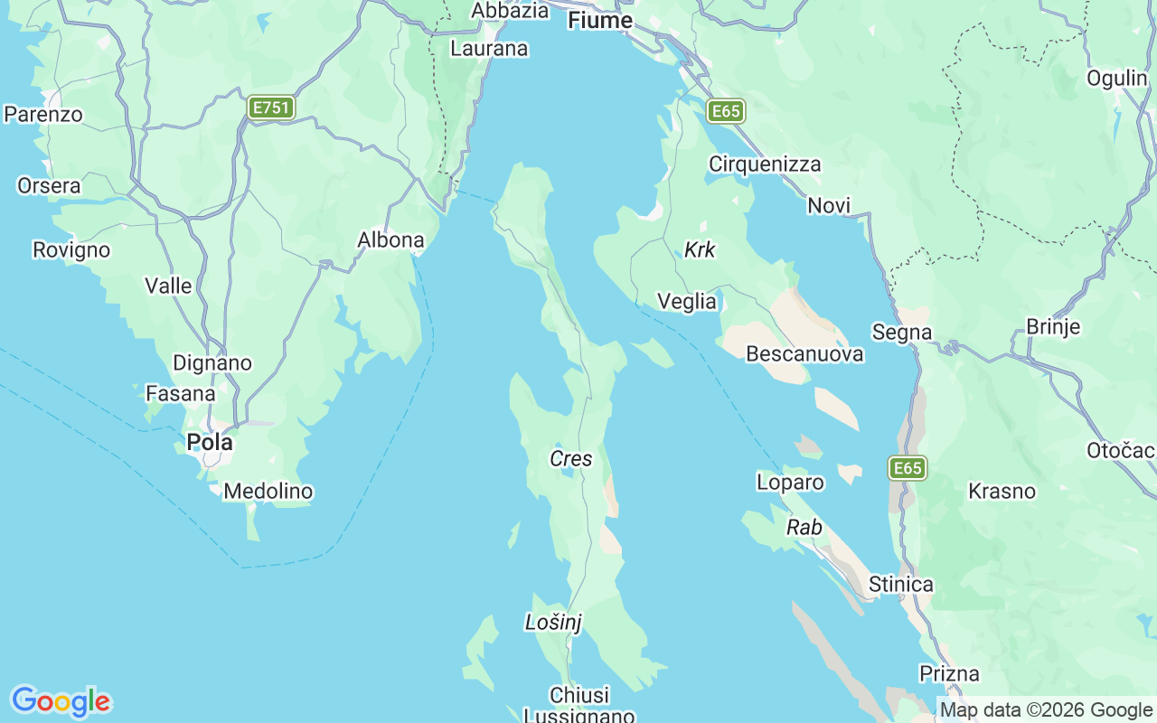 Luogo Gommone: City, Cherso