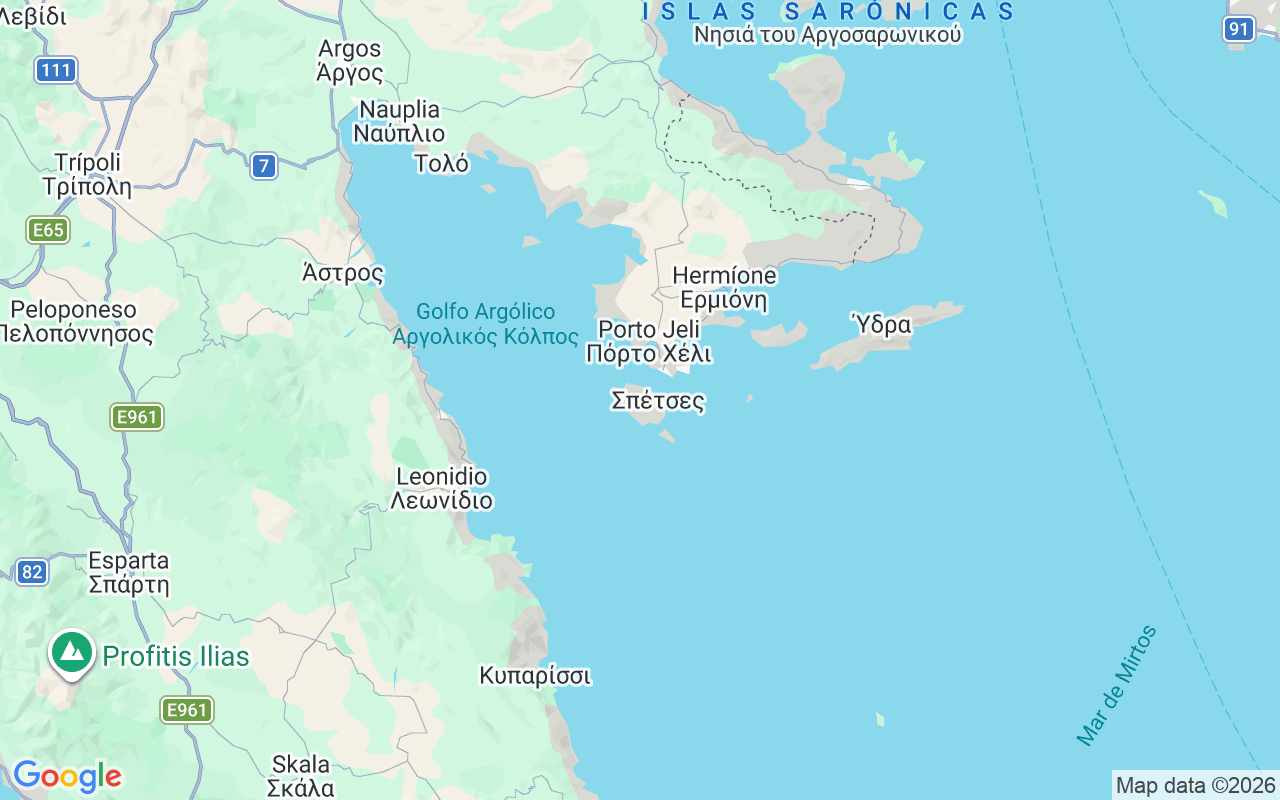 Ubicación Neumática: Porto Heli, Spetses