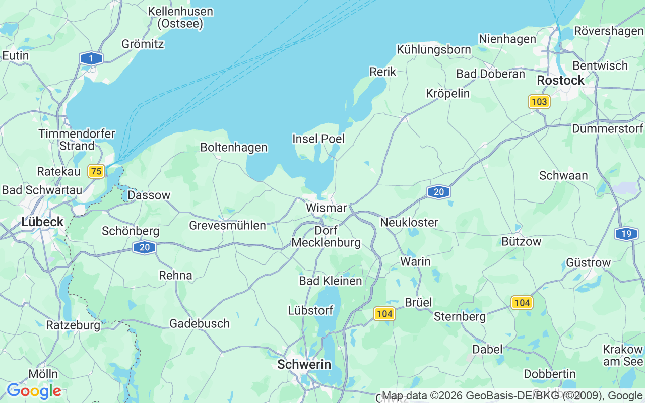 Liegeplatz Motorboot: Westhafen Wismar, Wismar