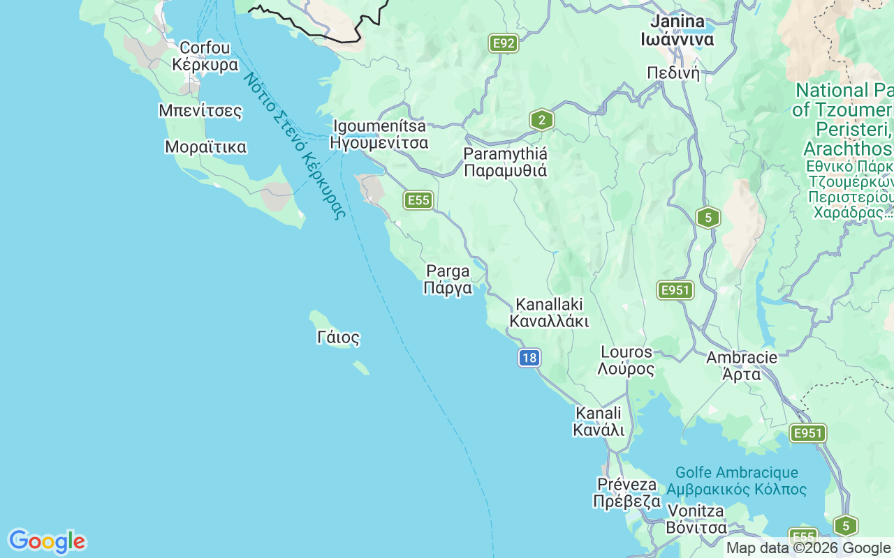 Emplacement du Semi-rigide: Port Of Parga, Parga