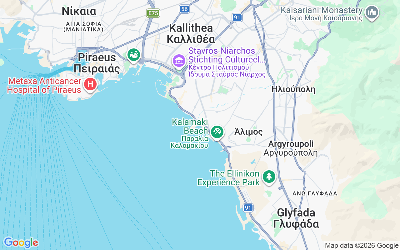 De locatie van Zeilboot: Alimos Marina, Athene