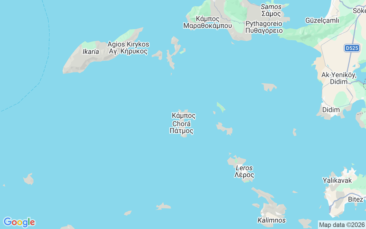 De locatie van RIB: Σκάλα, Patmos Municipality