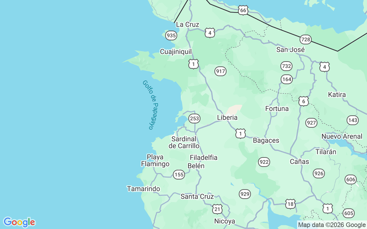 Ubicación Lancha: Marina Papagayo, Guanacaste Province