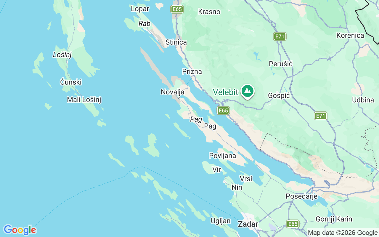 Liegeplatz Motorboot: Šimuni, Šimuni