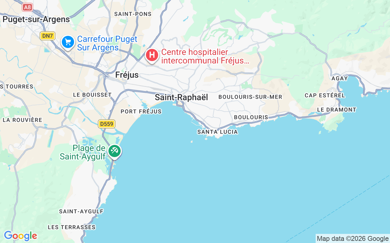 De locatie van Zeilboot: Port Santa Lucia, 83700 Saint-Raphaël