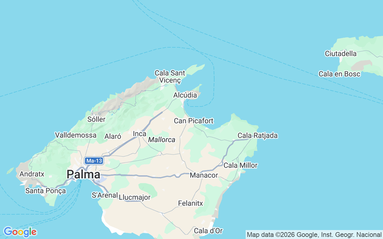 Location of the Sailboat: Can Picafort, 07458 Can Picafort