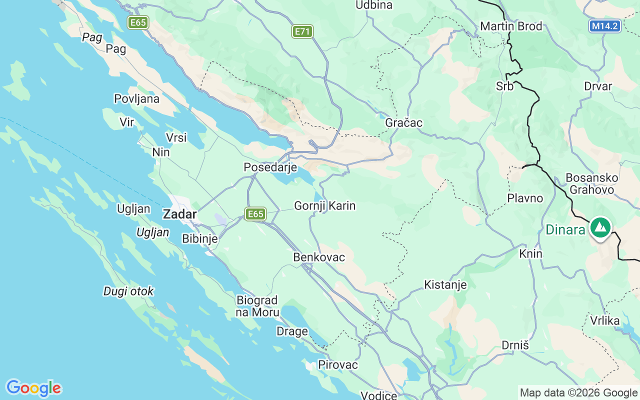 De locatie van Motorboot: Zadar, Zadar