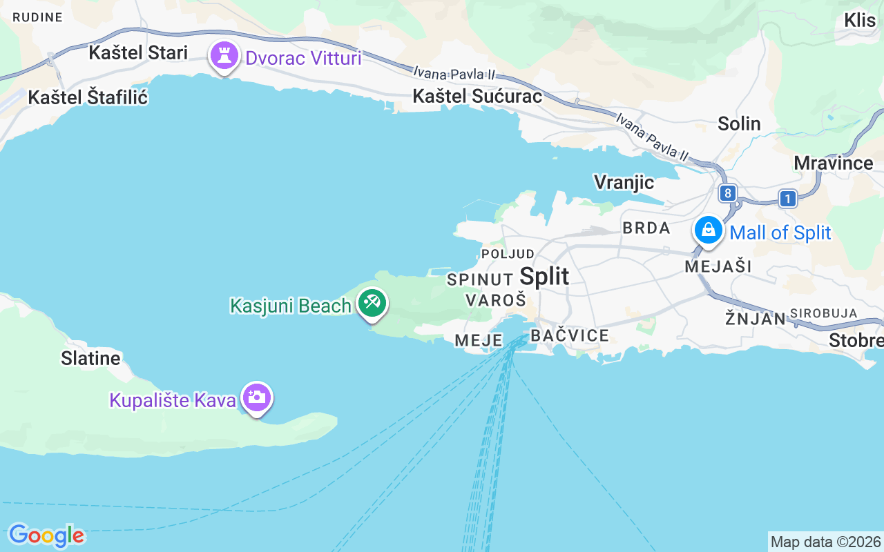 Ubicación Neumática: Marina Spinut, Split