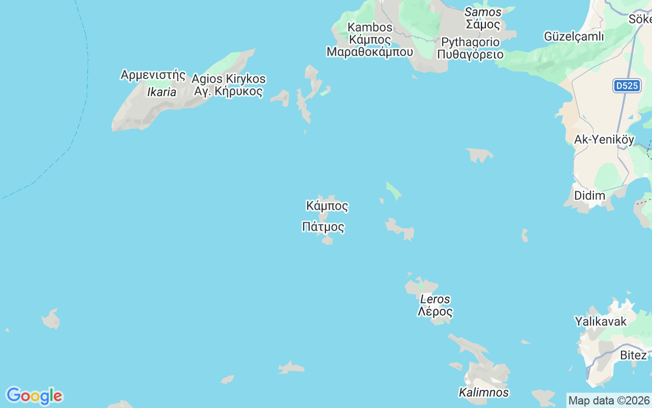 Liegeplatz RIB: Σκάλα, Patmos Municipality