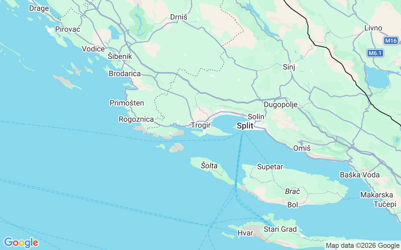 De locatie van RIB: Trogir Center Wooden Bridge Channel, Trogir