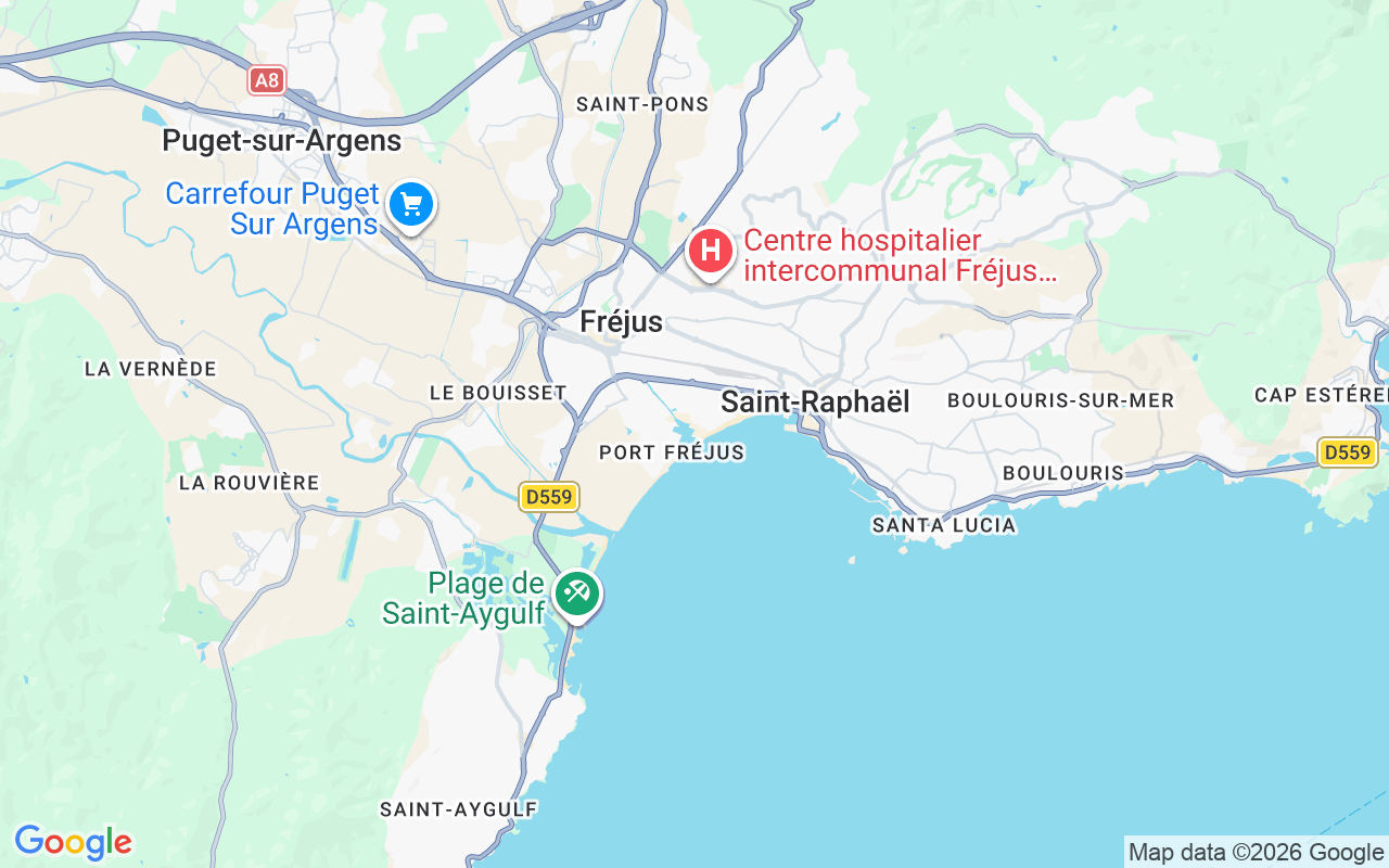 Ubicación Neumática: Port Fréjus, Fréjus