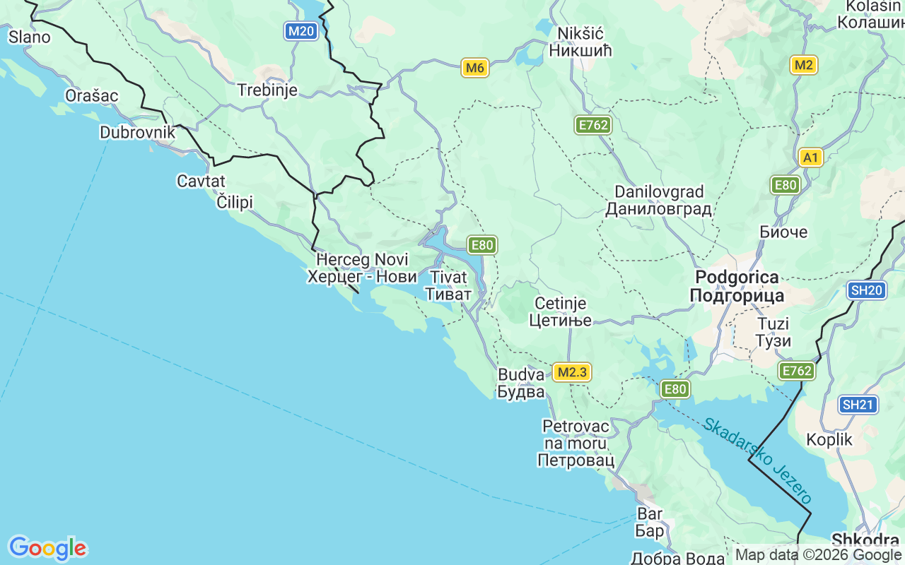 Liegeplatz RIB: Tivat, Tivat