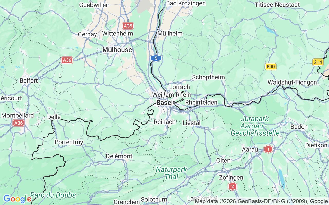 Location of the Sailboat: Grenzach-Whylen, Basel
