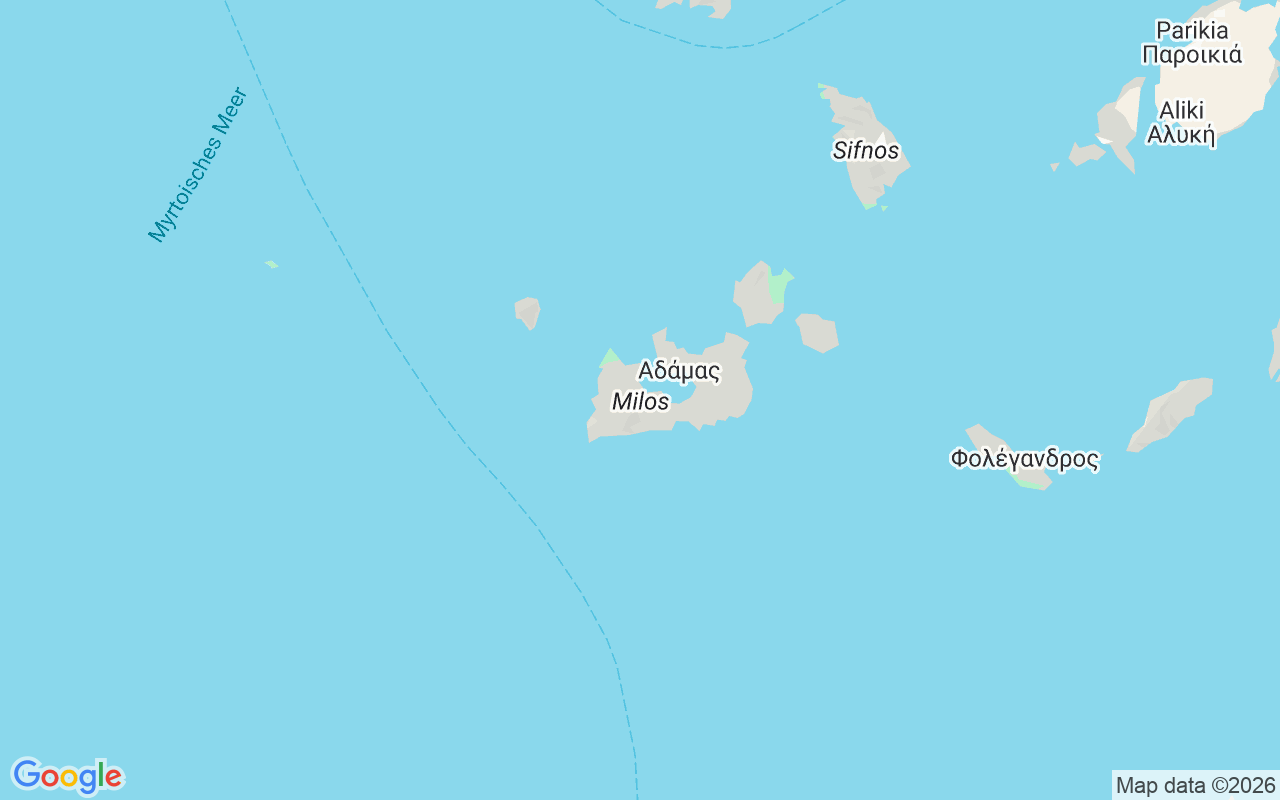 Liegeplatz RIB: Αγία Κυριακή Μήλου, Milos