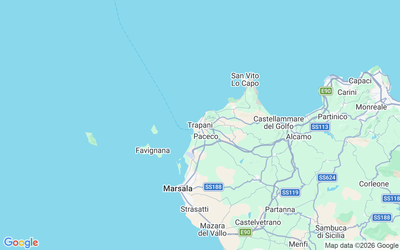 Plats för RIB-båt: Trapani, Trapani