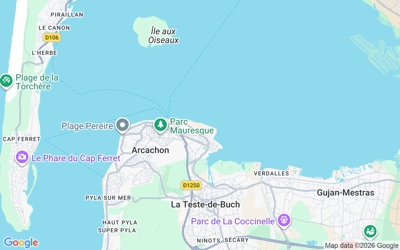 De locatie van RIB: Port D'arcachon, 33120 Arcachon