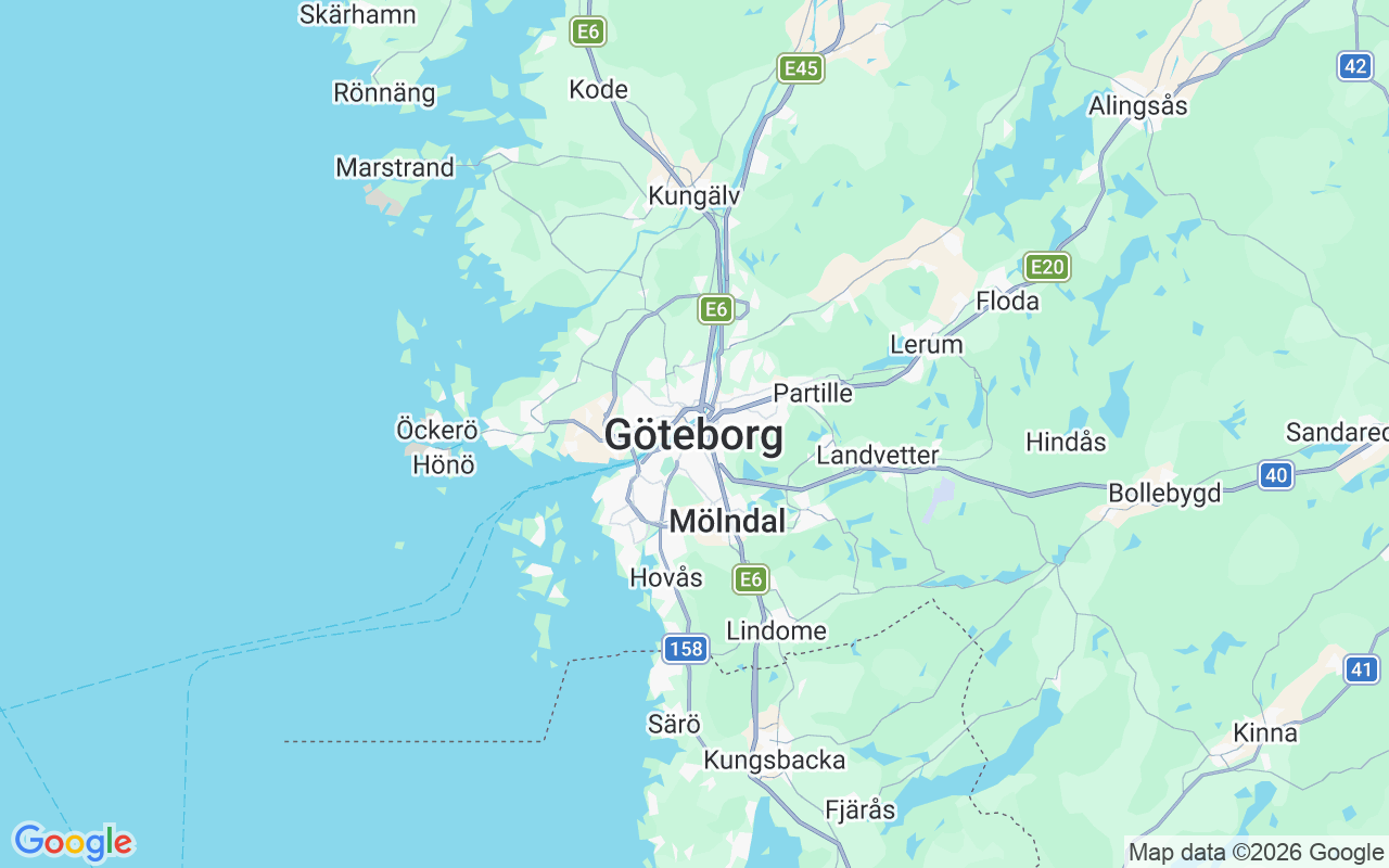 Plats för Motorbåt: Långedrag, Göteborg