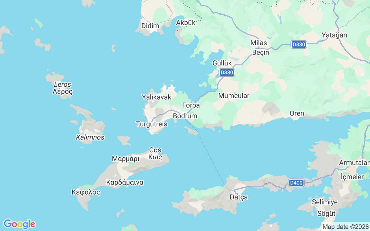 Ubicación Goleta: Bodrum, Turquía