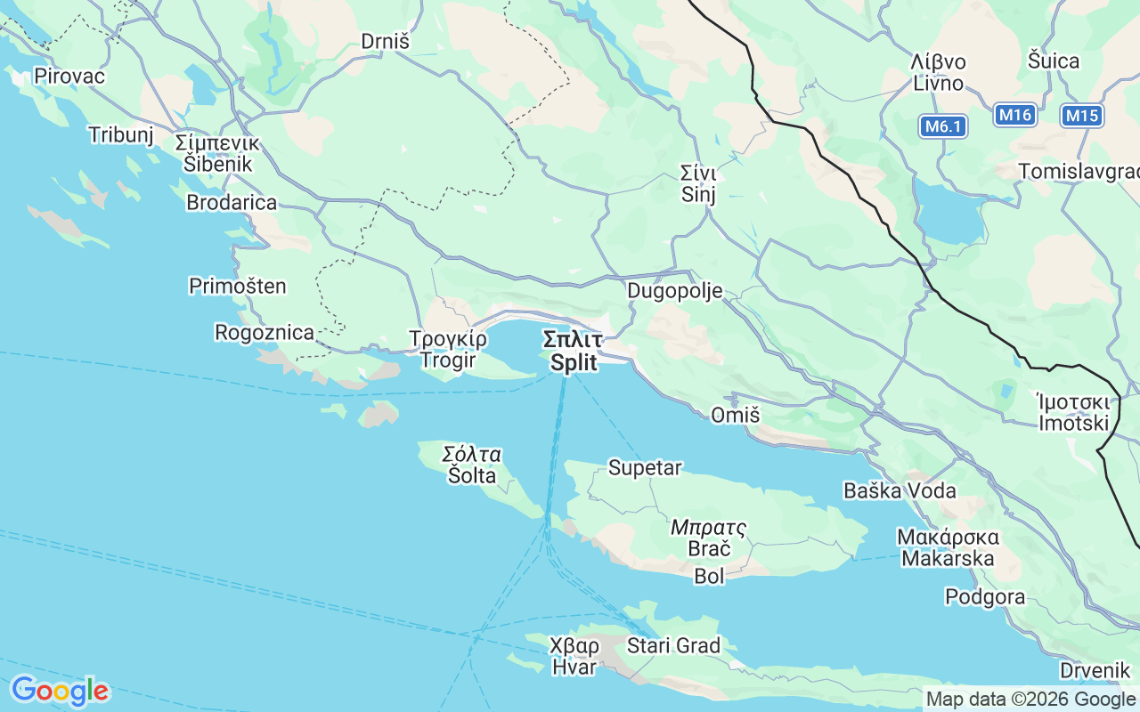 Τοποθεσία Μηχανοκίνητο γιοτ: Split, Σπλιτ