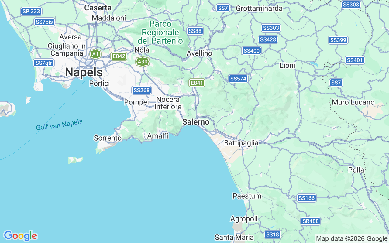 De locatie van Catamaran: Salerno, Italië