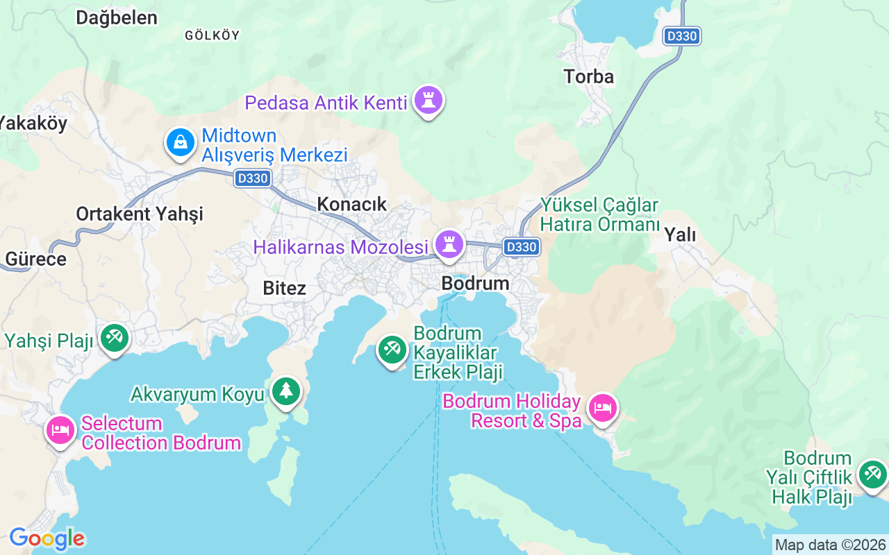 Luogo Caicco: Bodrum, Bodrum