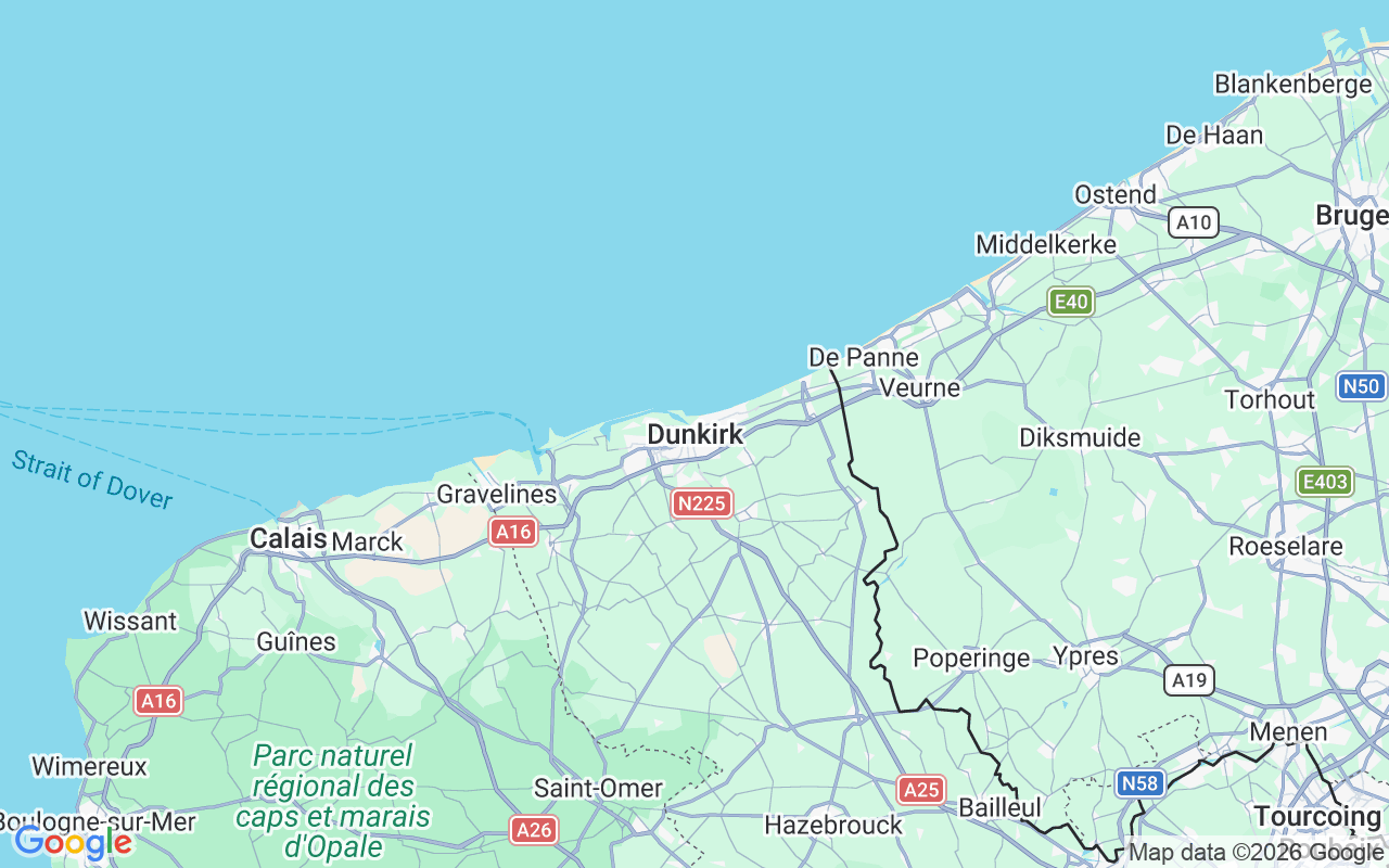 Location of the RIB: Yatching Club Dunkerque, Dunkirk