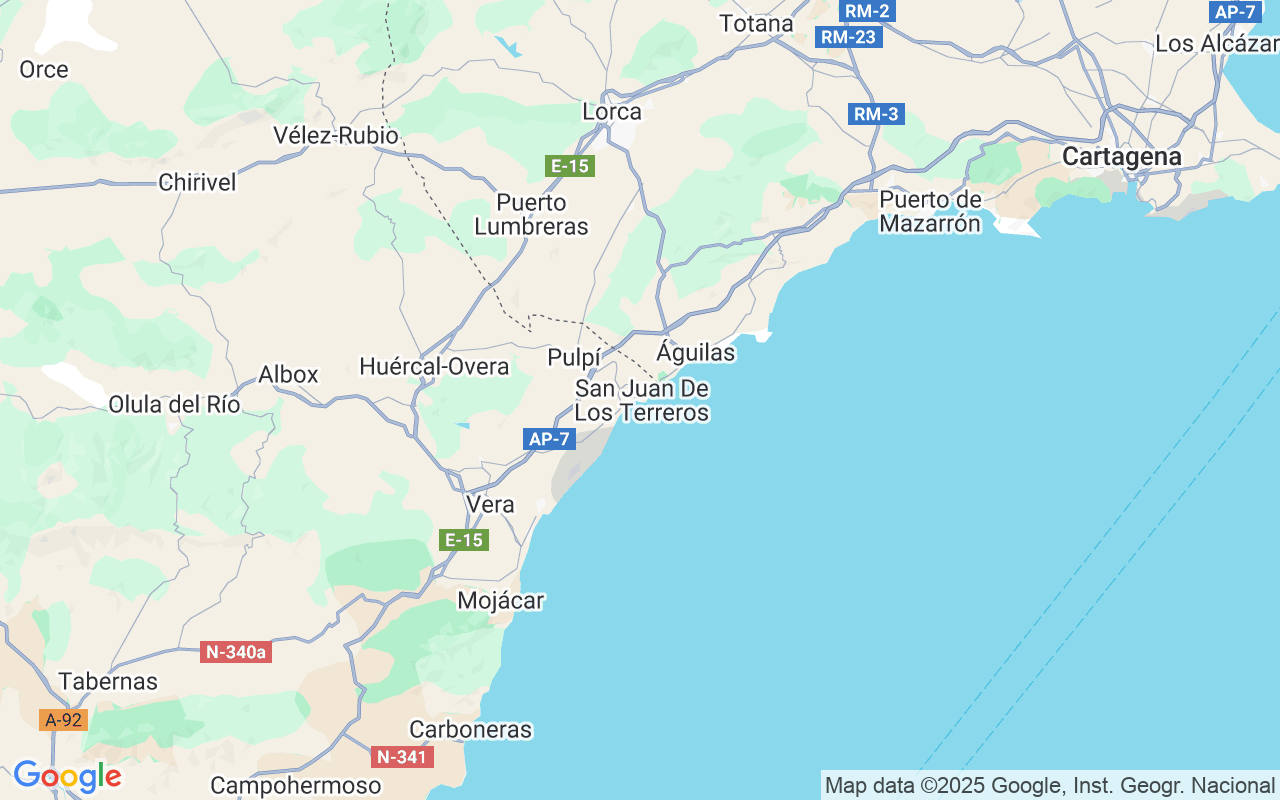 De locatie van Motorboot: Puerto Pesquero De Aguilas, San Juan De Los Terreros
