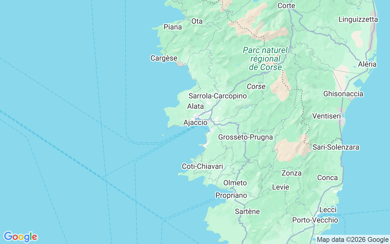 Location of the Sailboat: Ajaccio, Ajaccio