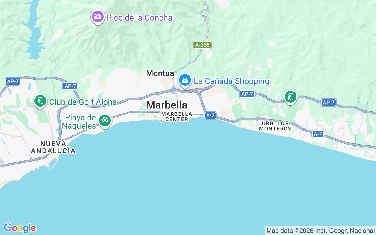 Ubicación Catamarán: Marina La Bajadilla, Marbella