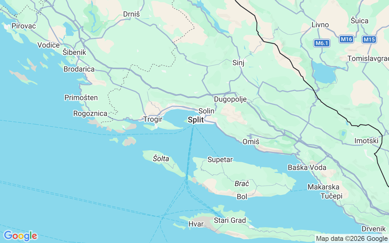 Ubicación Catamarán: Split, Croacia