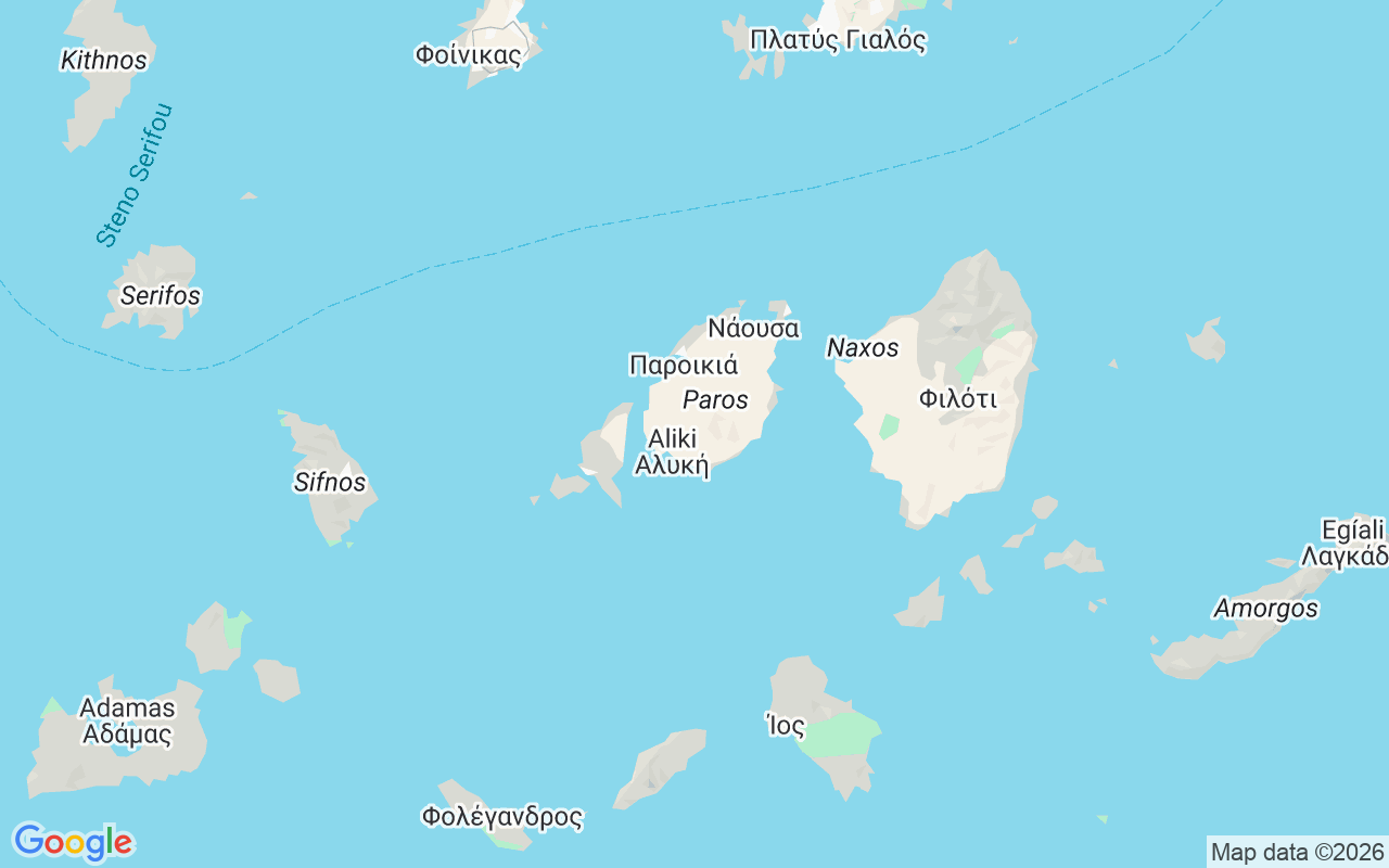 Ubicación Neumática: Paroikia, Paros
