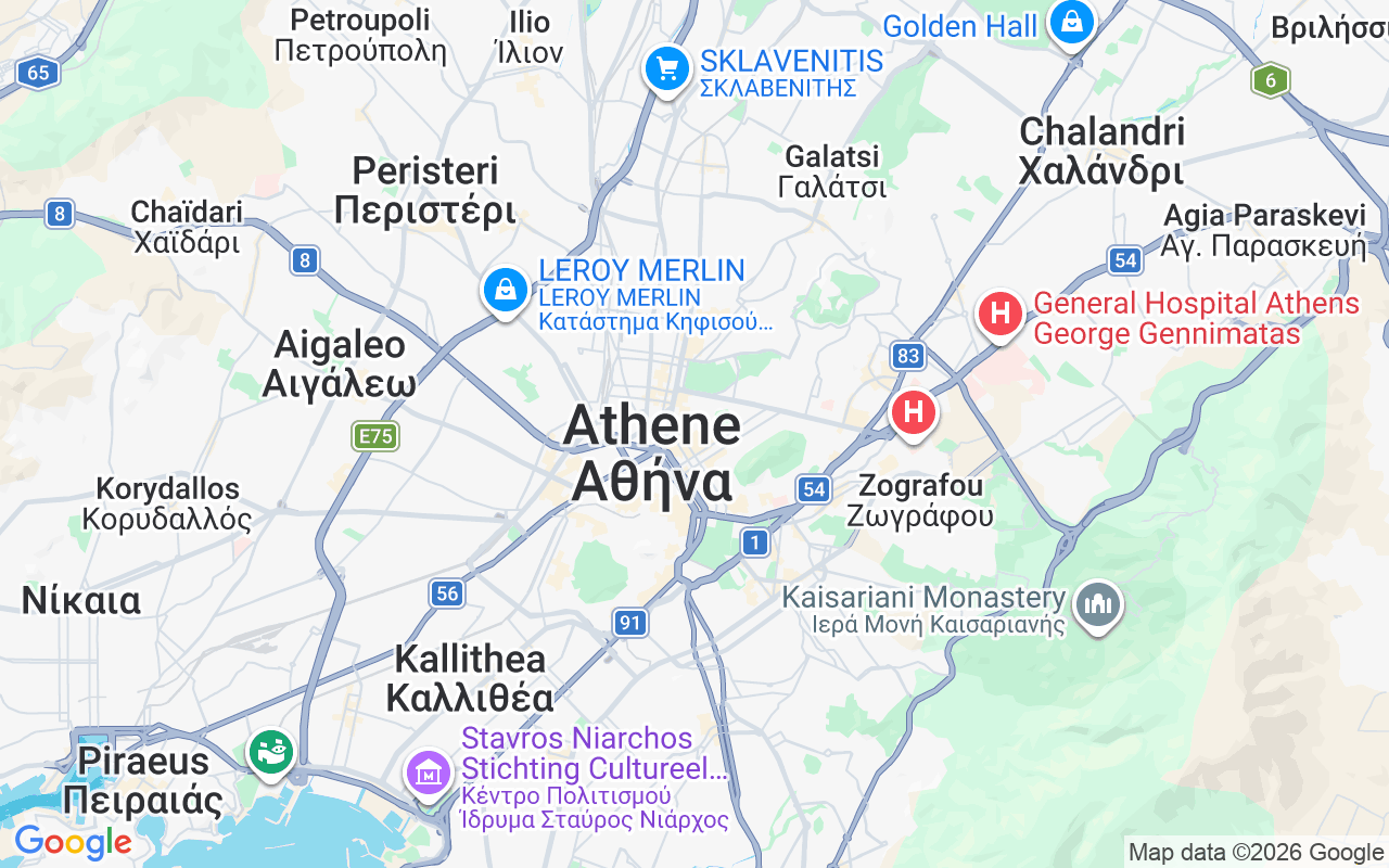 De locatie van RIB: Marina Glyfada, Athene