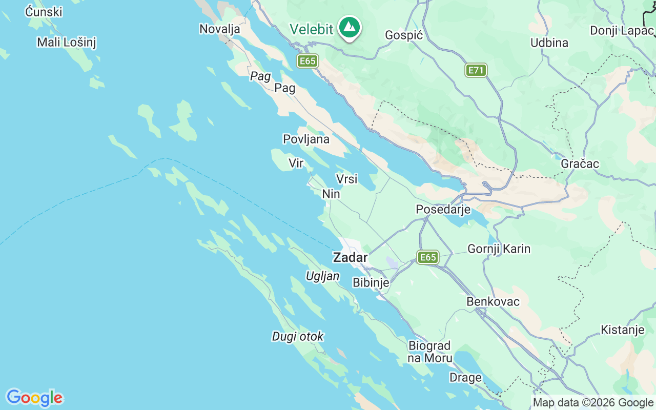 Liegeplatz Motorboot: Zadar, Zaton
