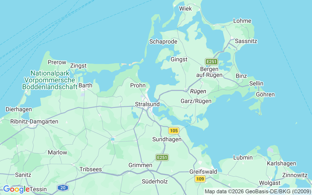 Liegeplatz Segelboot: 18573 Altefähr, Deutschland