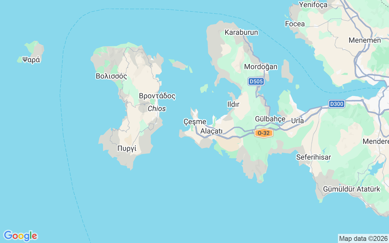 Ubicación Lancha: Çeşme, Çeşme