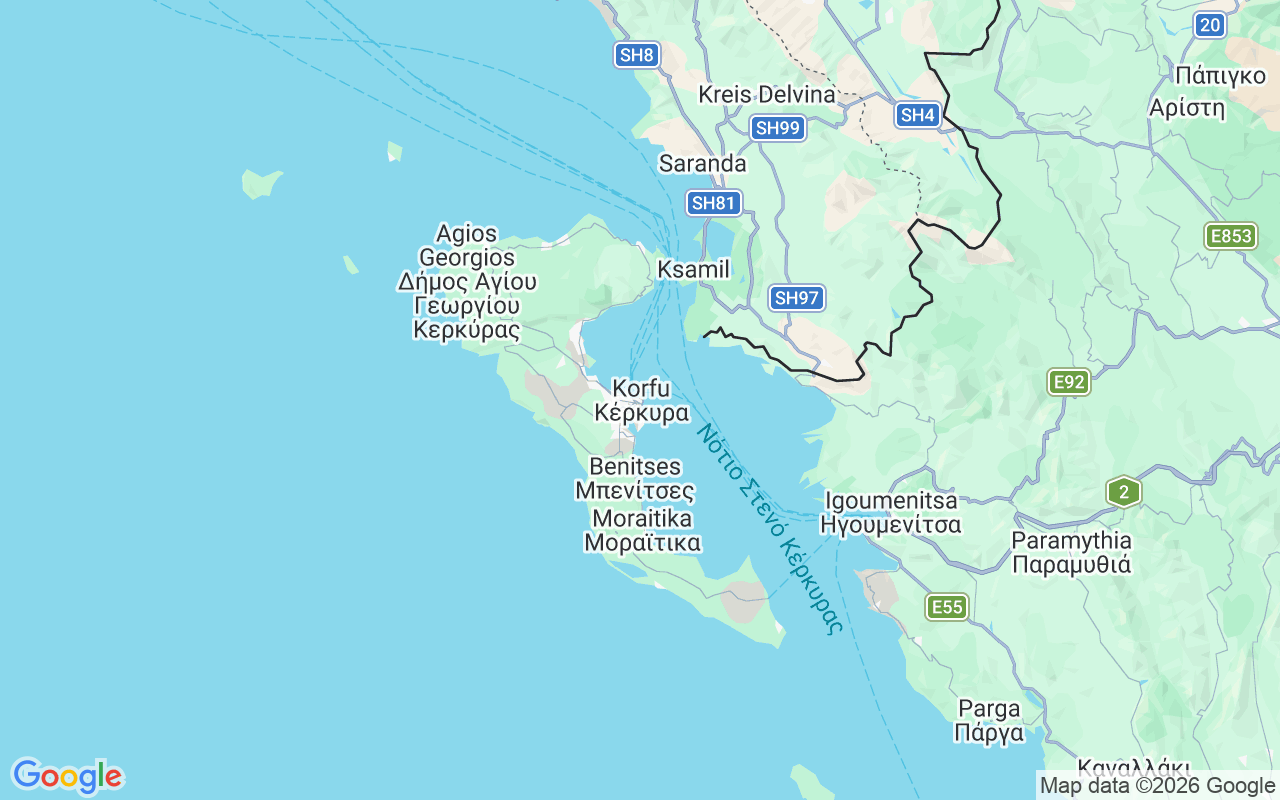 Liegeplatz Katamaran: Korfu, Griechenland