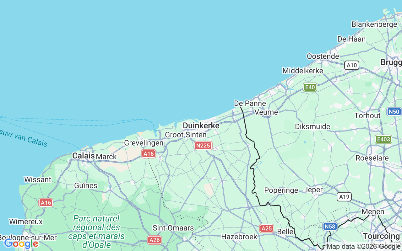 De locatie van RIB: Yatching Club Dunkerque, Duinkerke