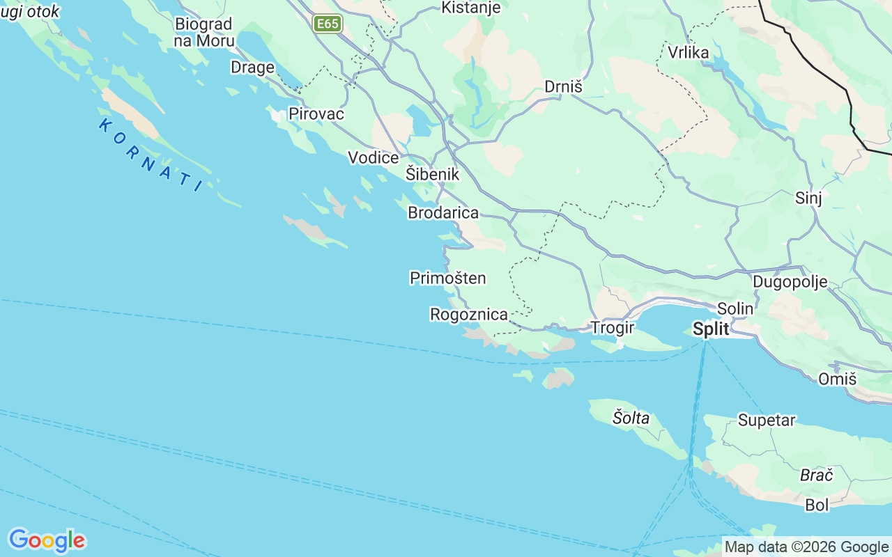 De locatie van Motorboot: Marina Kremik, Primošten