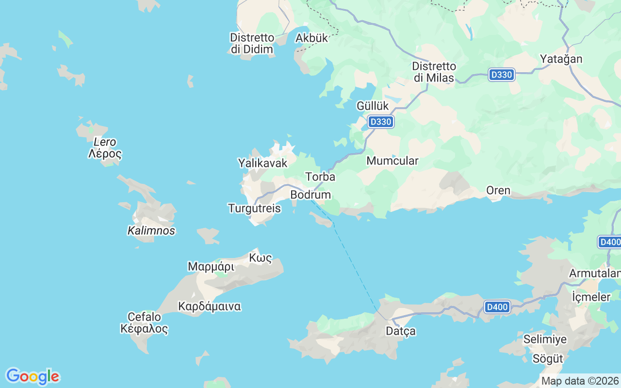 Luogo Caicco: Bodrum, Turchia