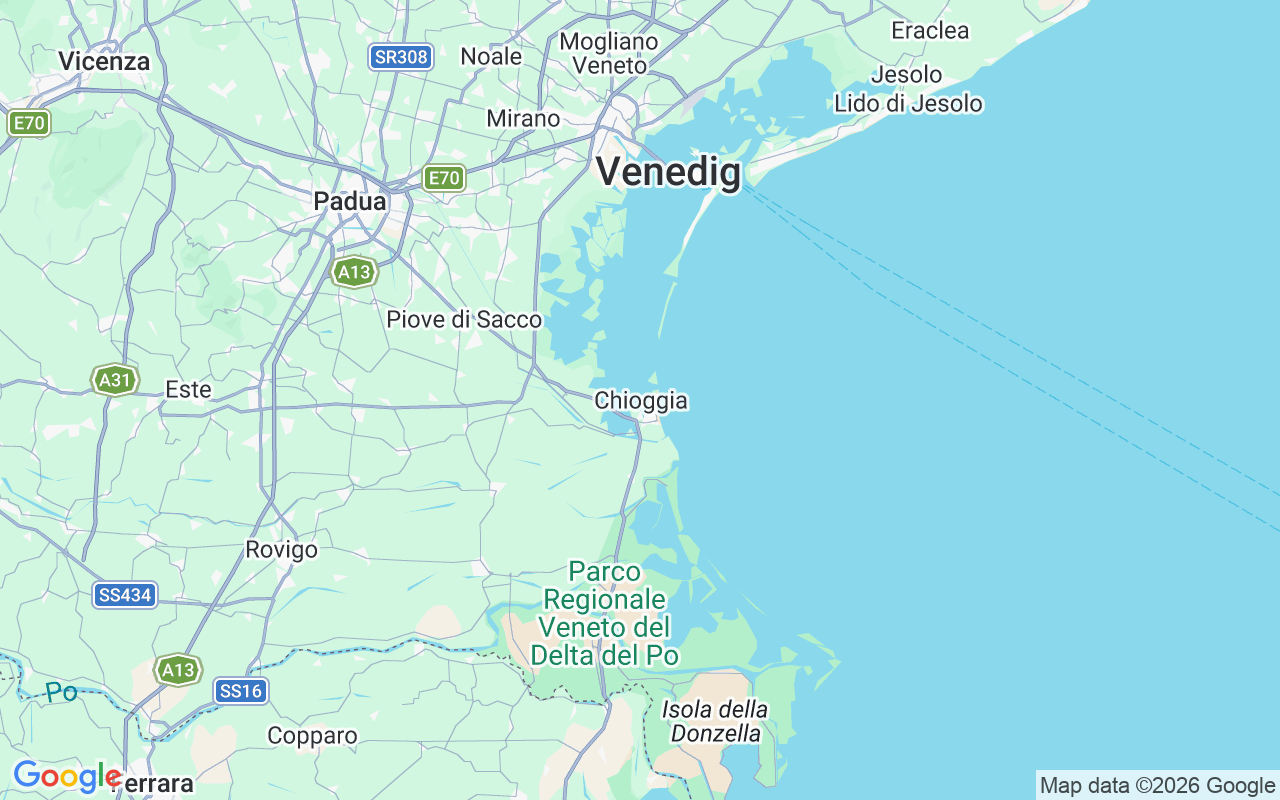 Plats för Husbåt: Isola Dell'unione, Chioggia
