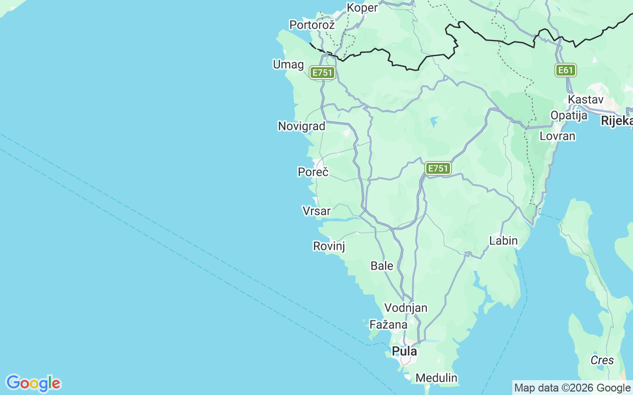 Liegeplatz Motorboot: Funtana, Kroatien