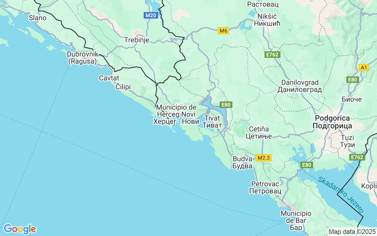 Ubicación Lancha: Porto Novi, Kumbor