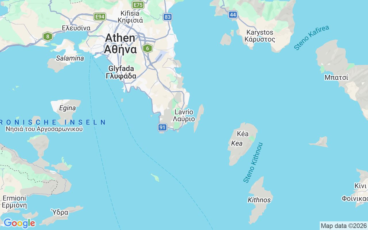 Liegeplatz Katamaran: Lavrio, Griechenland