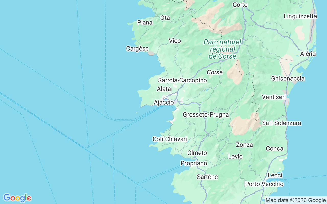 De locatie van Zeilboot: Ajaccio, Ajaccio