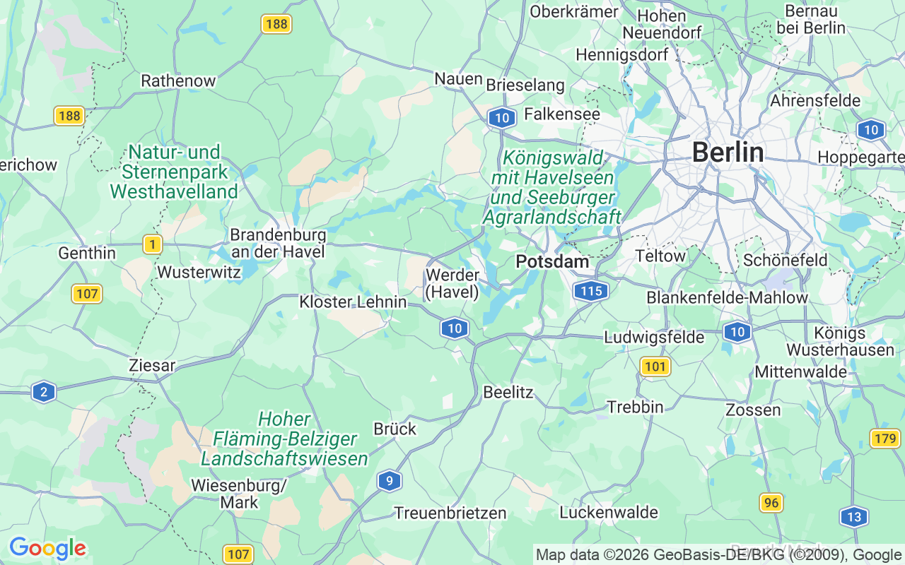 Liegeplatz Hausboot: Werder, 14542 Werder (Havel)