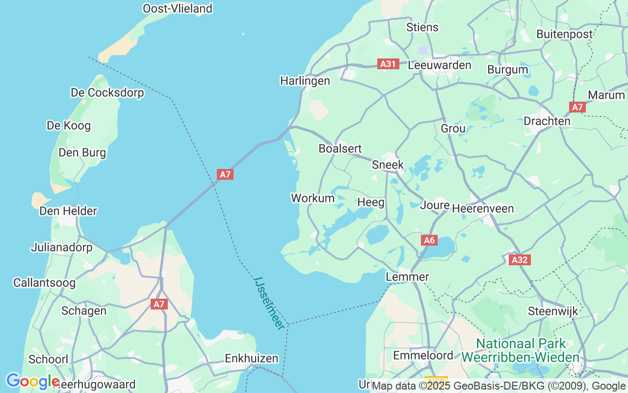 Liegeplatz Segelboot: Nijhuizum, Workum