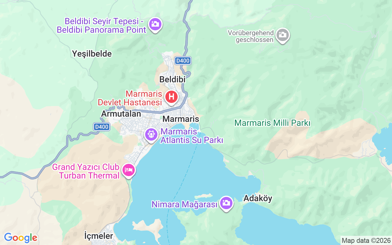 Liegeplatz Motorboot: Marmaris, Marmaris